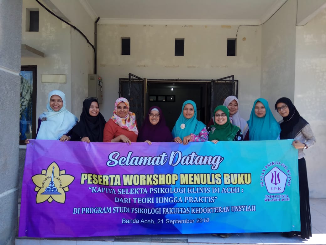 Workshop Menulis Buku “Kapita Selekta Psikologi Klinis di Aceh : Dari Teori Hingga Praktik”