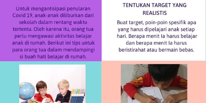Psikoedukasi Covid-19 : Membantu Anak Belajar di Rumah